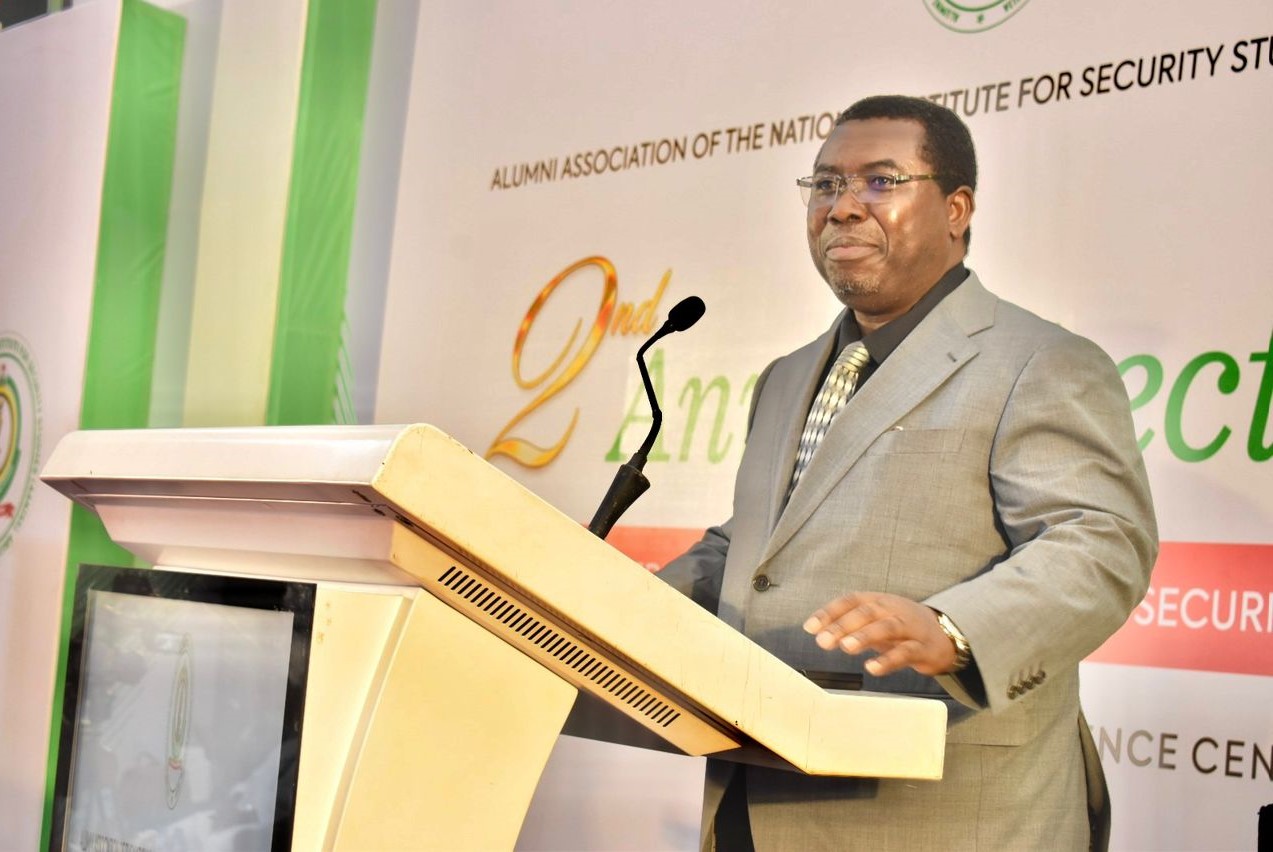 REMARKS BY THE HONOURABLE CHAIRMAN, INDEPENDENT NATIONAL ELECTORAL COMMISSION (INEC), PROF. JOASH O. AMUPITAN, SAN, AT THE 2ND ANNUAL LECTURE OF THE ALUMNI ASSOCIATION OF THE NATIONAL INSTITUTE FOR SECURITY STUDIES (AANISS)
